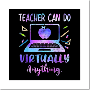 Teacher Can Do Virtually Anything Costume Teaching Posters and Art